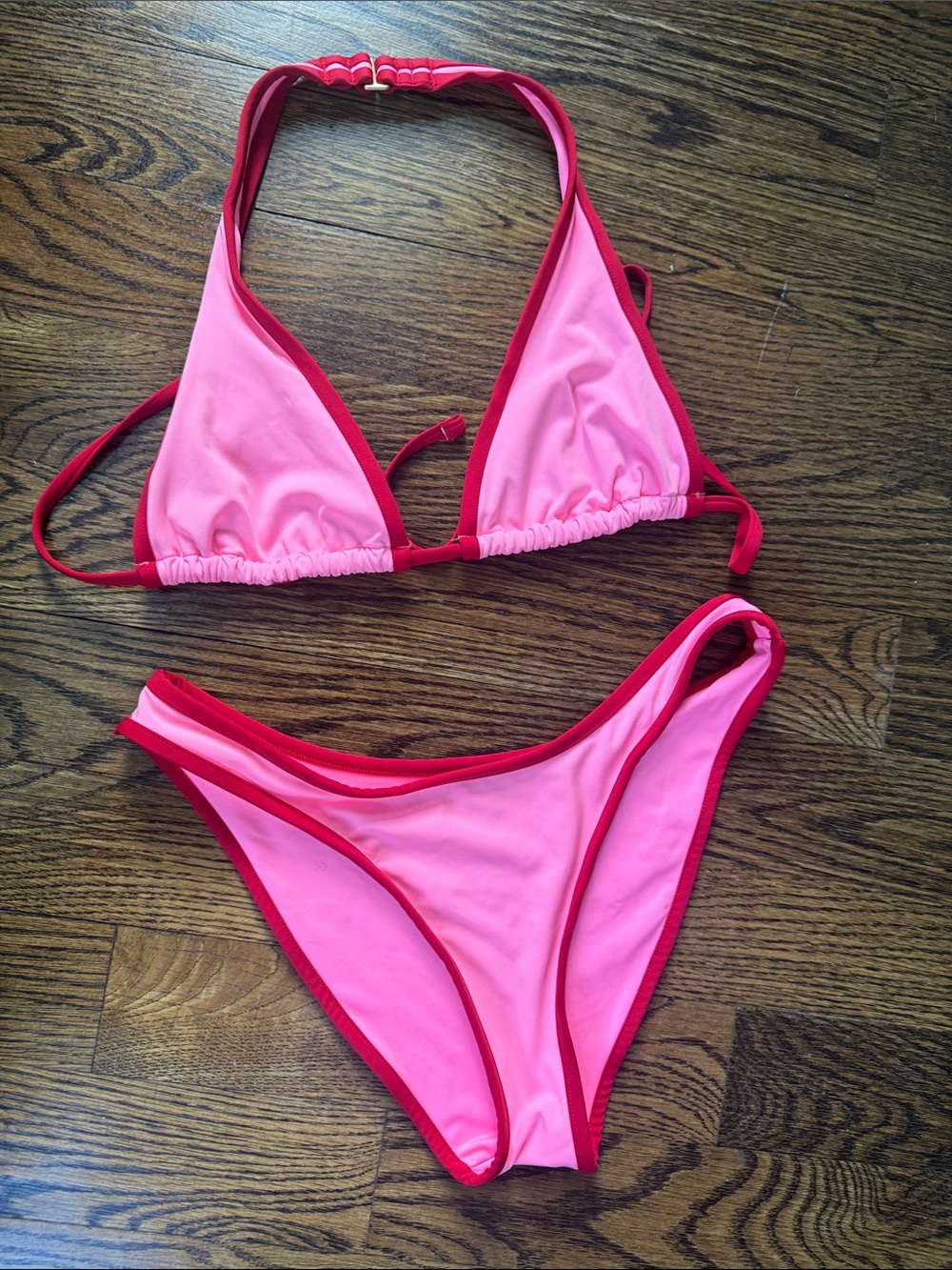 Frankie’s Bikinis x Victoria's Secret Pink Bikini Set
